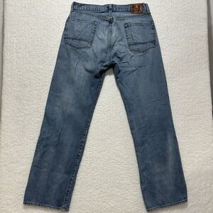 Vintage Polo Ralph Lauren Jeans Mens Blue Denim RL‎ Ashmore Original Size 34